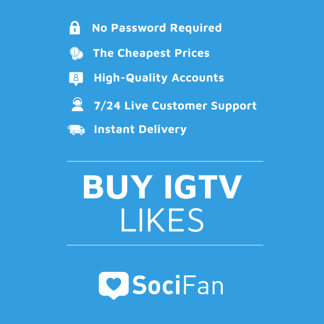 Buy Instagram IGTV Likes - Instant Delivery