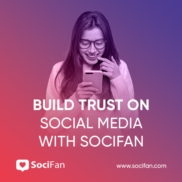 build trust on social media