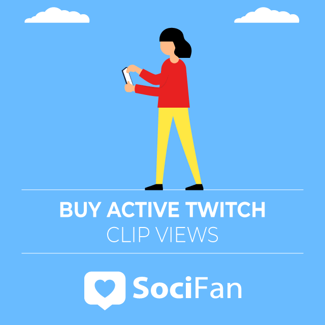 Buy Active Twitch Clip Views