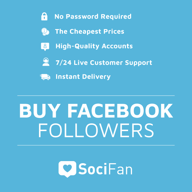 Buy Facebook Followers - Real & Instant Delivery