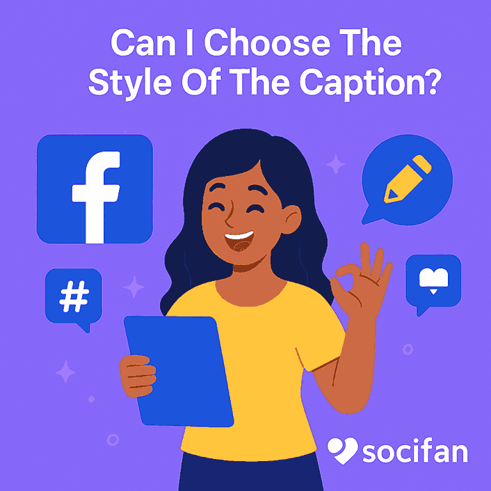 Can I Choose The Style Of The Caption?