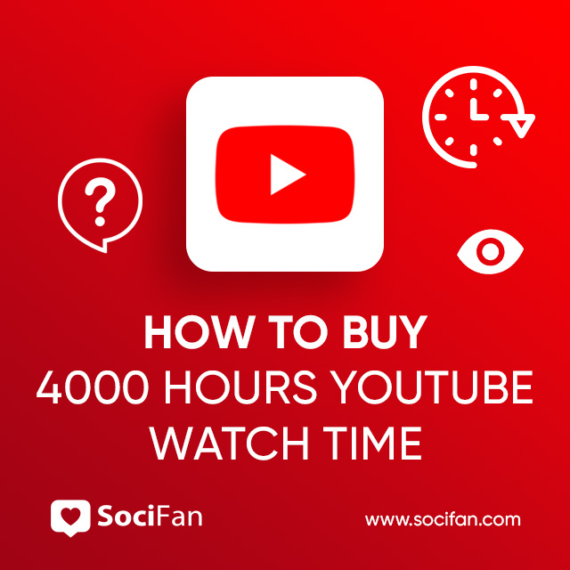 how to buy youtube watch time