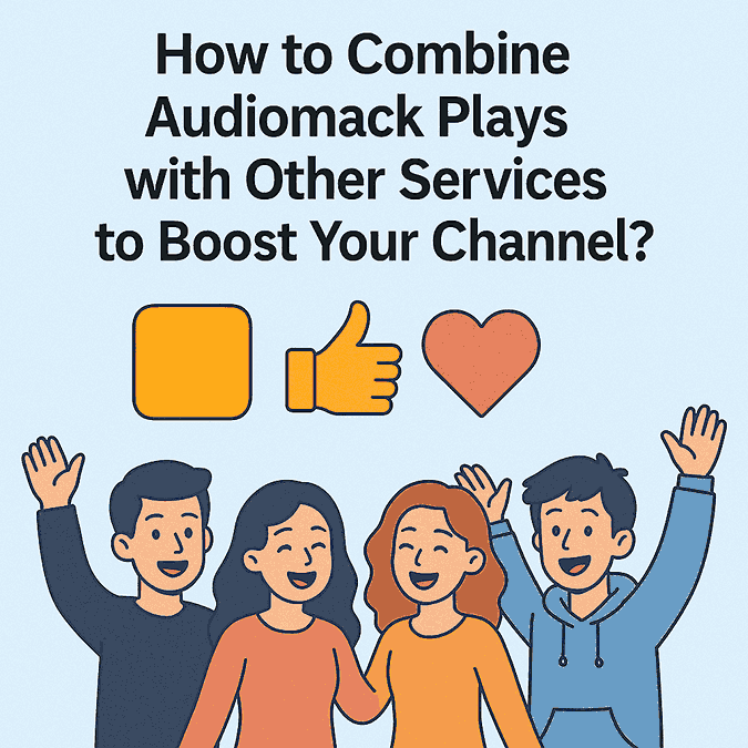 How to Combine Audiomack Plays with Other Services to Boost Your Channel?