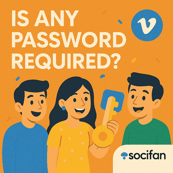 Is Any Password Required For Purchasing Vimeo Views?