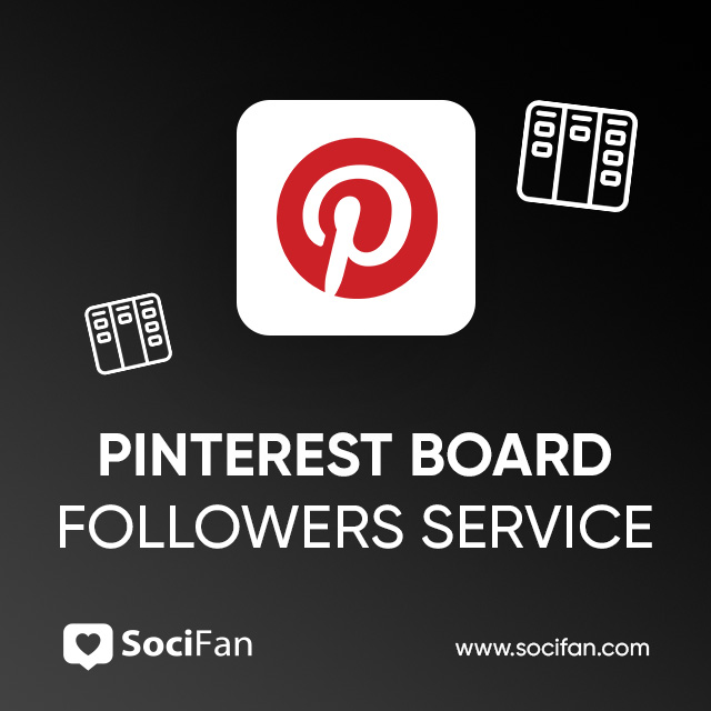 pinterest board followers service